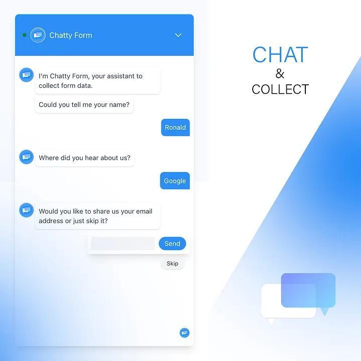 Chatty Form, Form to Conversational Chat Bot