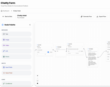 Chatty Form, Form to Conversational Chat Bot